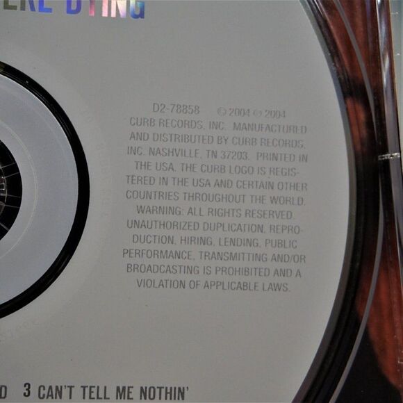 Live Like You Were Dying by Tim McGraw CD 2004 Curb Records - Picture 6 of 6